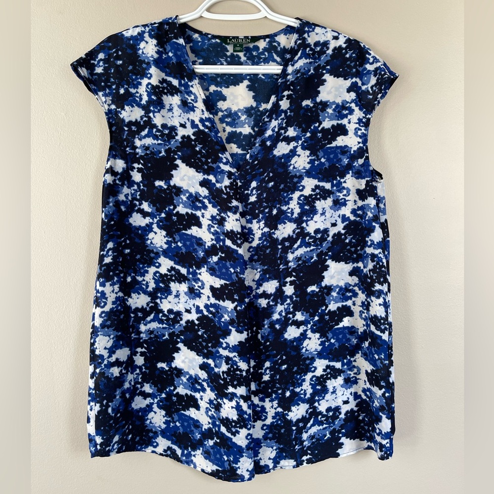 Lauren by Ralph Lauren Cap Sleeve Top